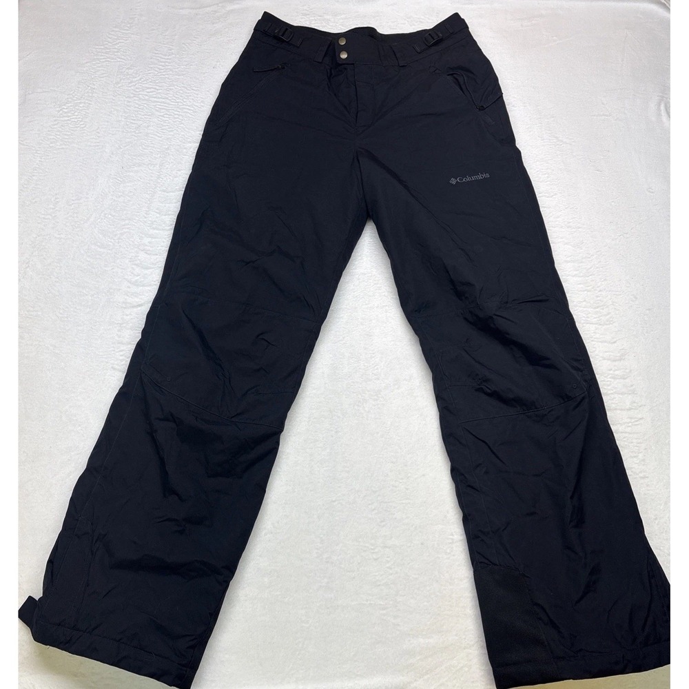 Columbia Sportswear Nylon Snow Pants Youth Size 18/2, adults Small, Black
